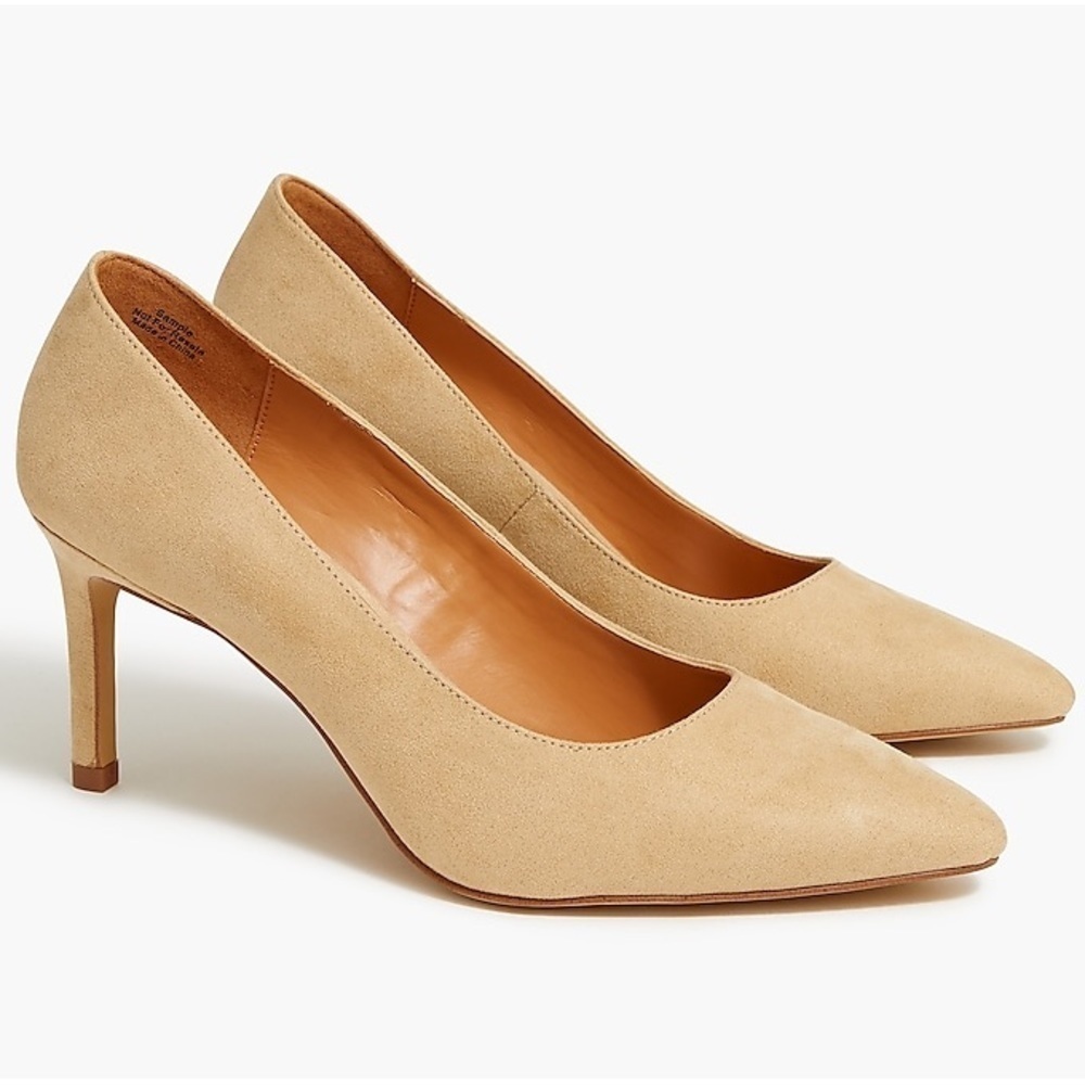 J Crew Sueded heel pumps BJ248
